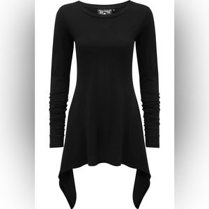 Killstar Cora Long Sleeve Tunic Top